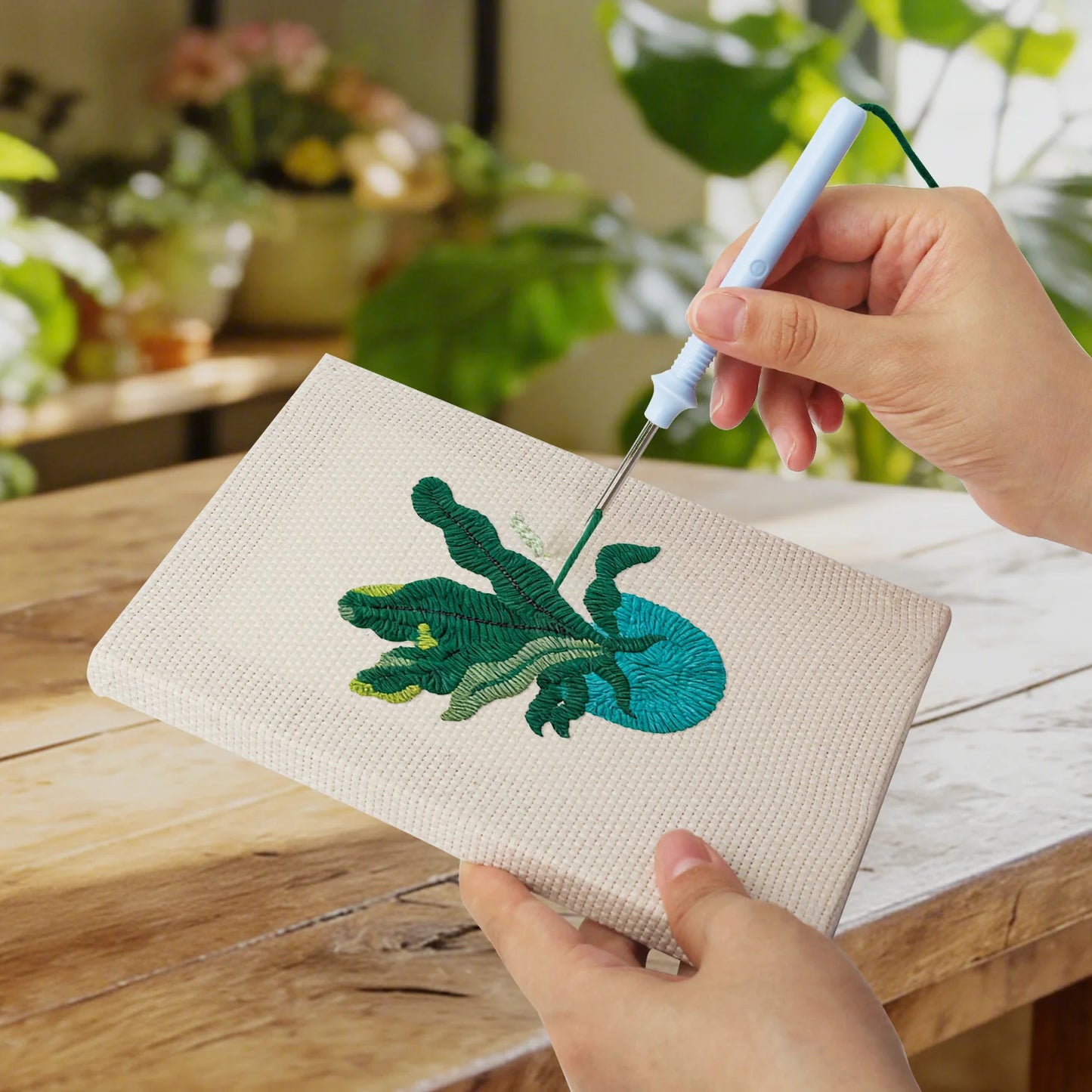 The Indoor Jungle | 4x Mini Punch Needle