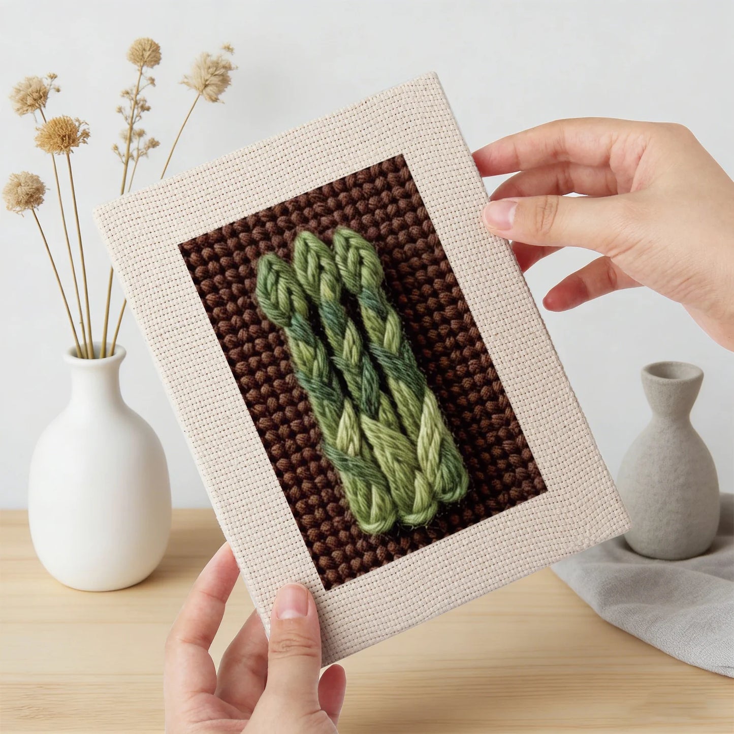 Vegetables | 4x Mini Punch Needle