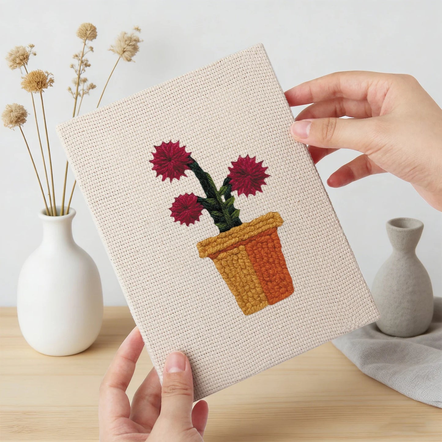 Autumn Leaves | 4x Mini Punch Needle