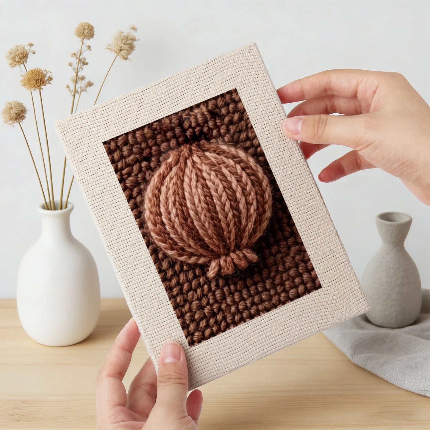 Earthy Greens | 4x Mini Punch Needle