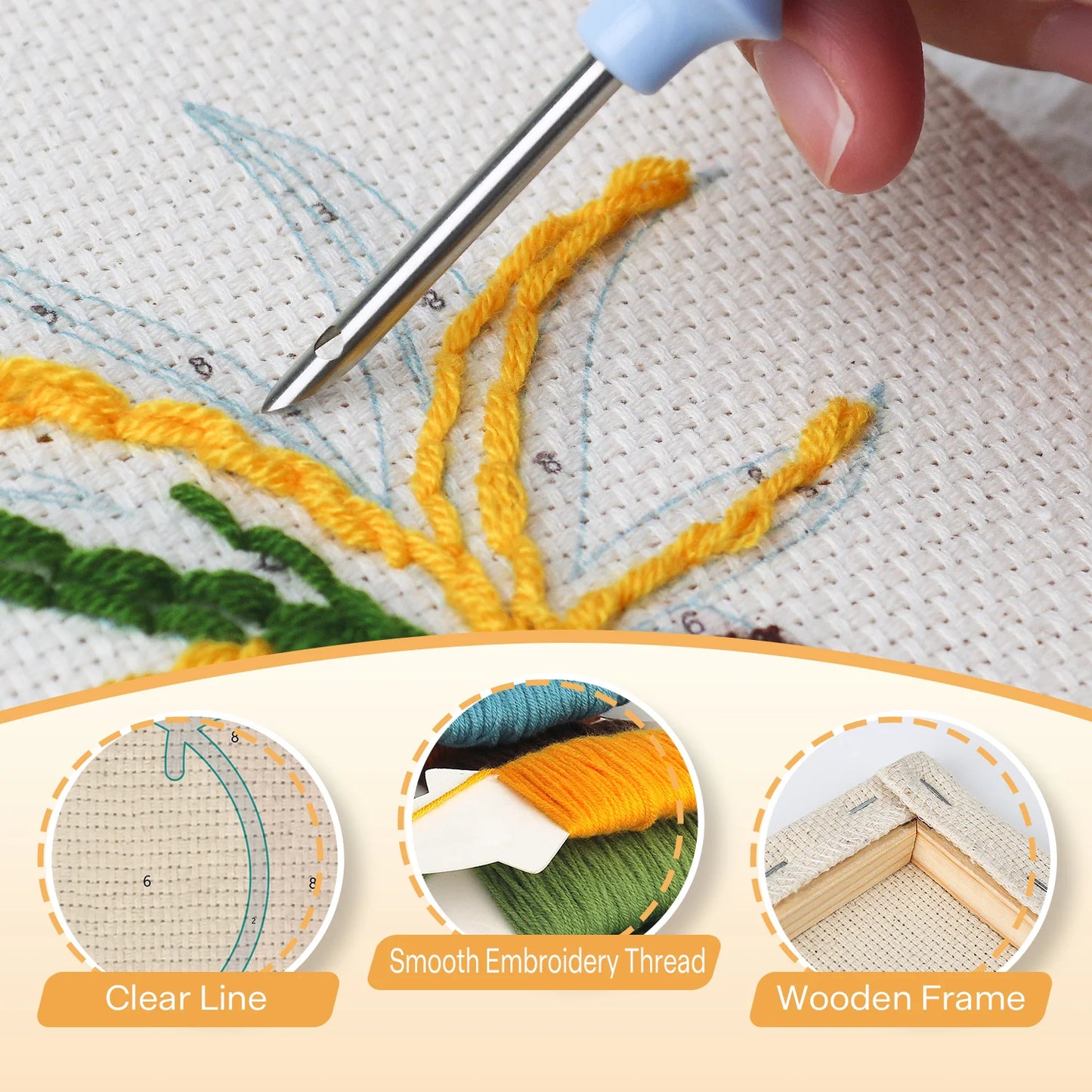 The Fair| 4x Mini Punch Needle