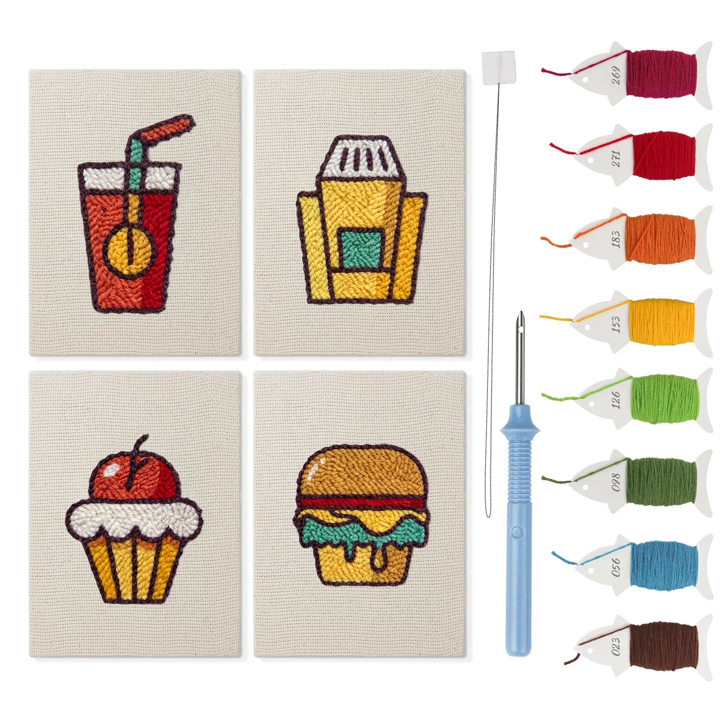 Quick Grab | 4x Mini Punch Needle