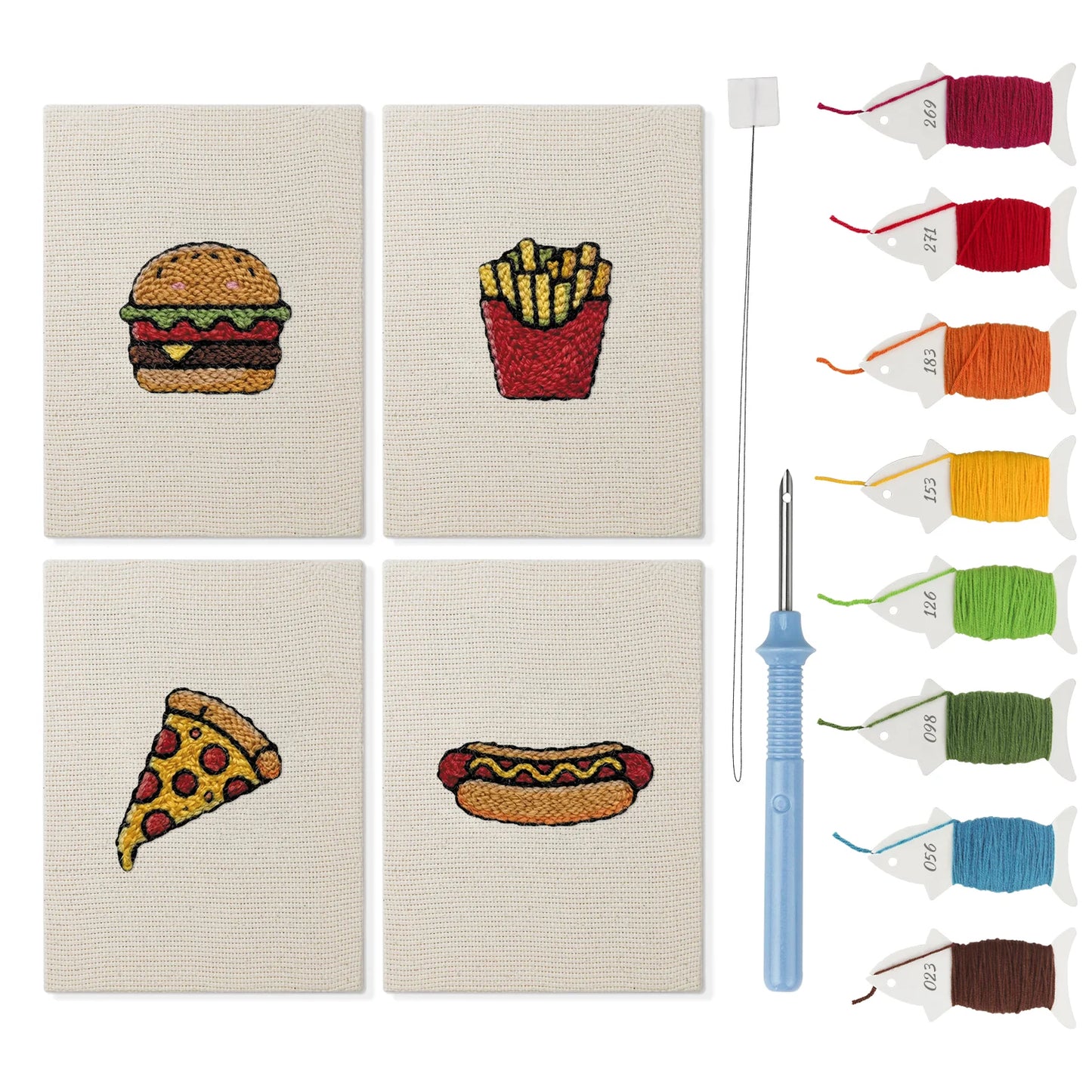 The Dinner | 4x Mini Punch Needle