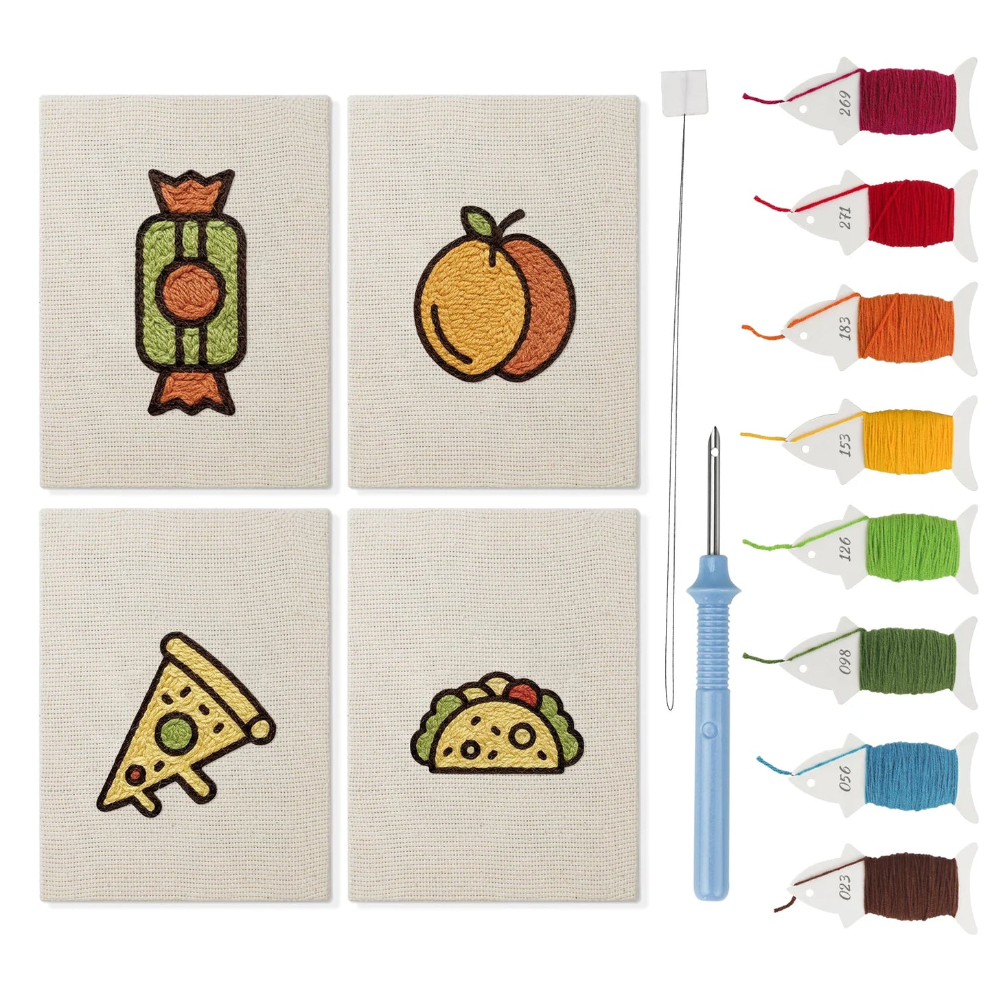 The Fair| 4x Mini Punch Needle