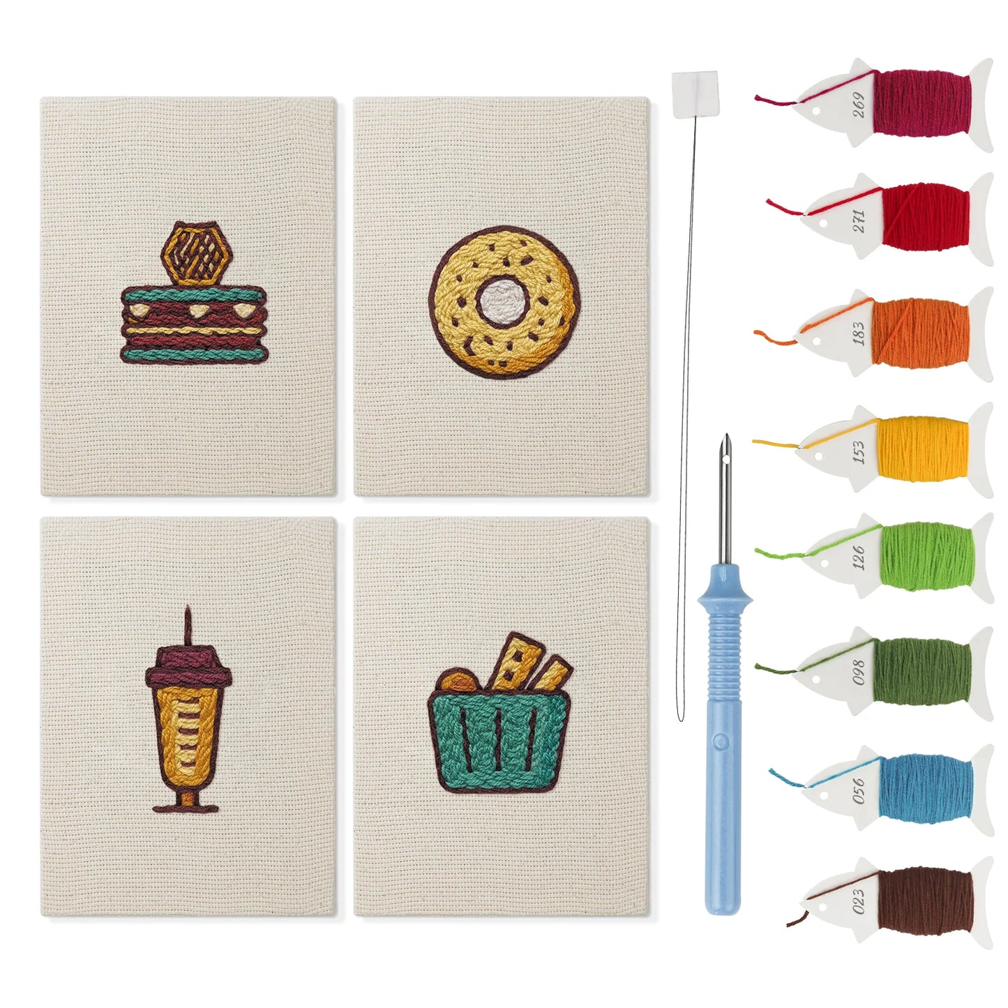 The Artisanal Pantry | 4x Mini Punch Needle