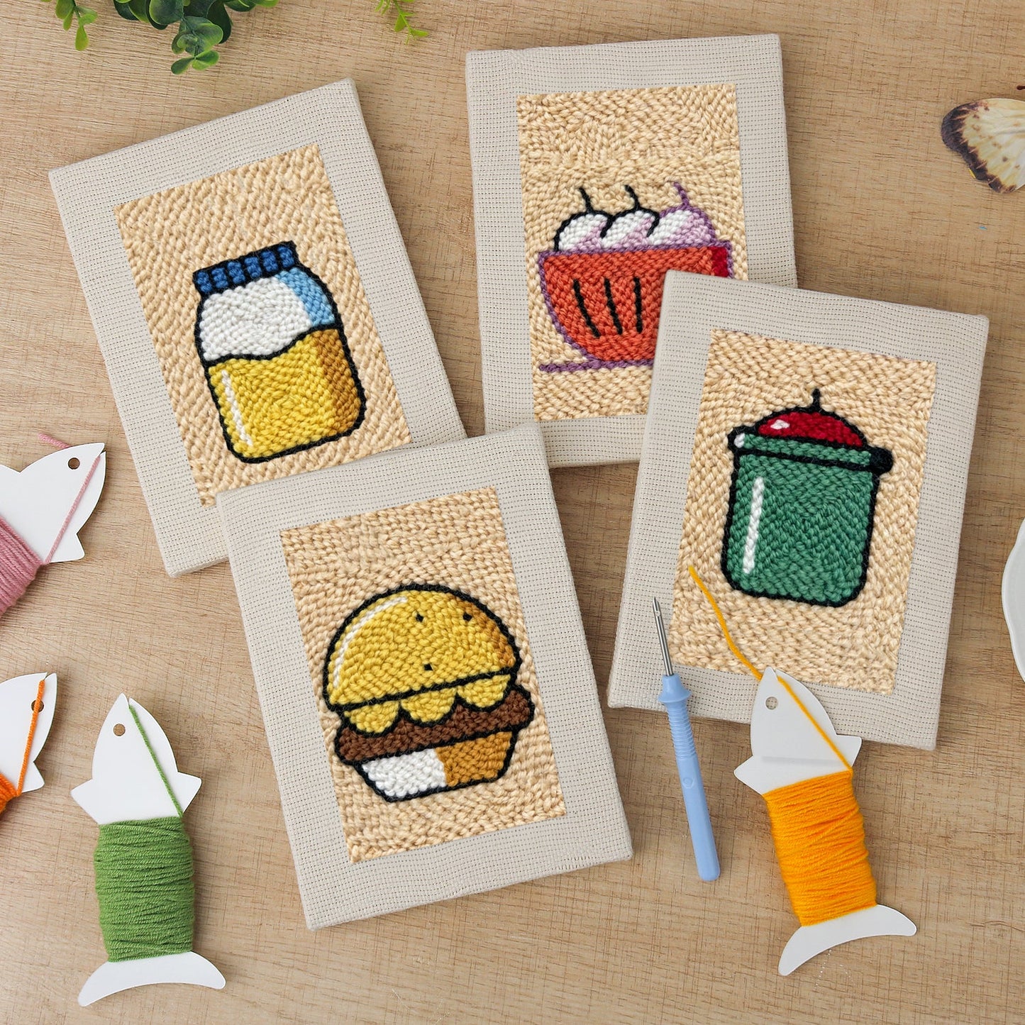 Kitchenware | 4x Mini Punch Needle