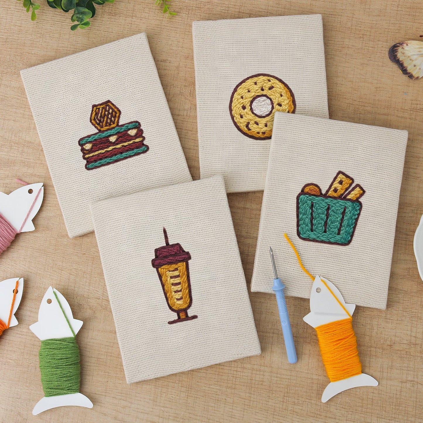 The Artisanal Pantry | 4x Mini Punch Needle