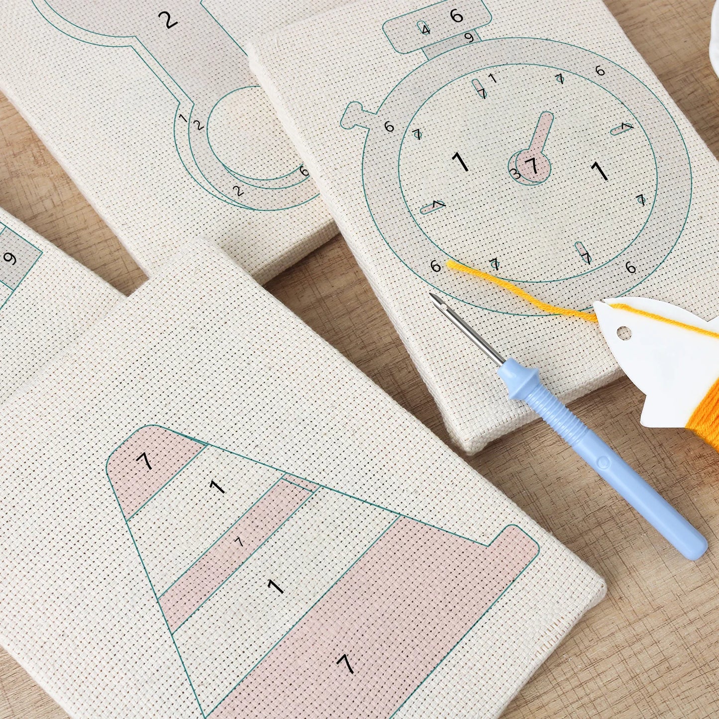 Pit Stop | 4x Mini Punch Needle