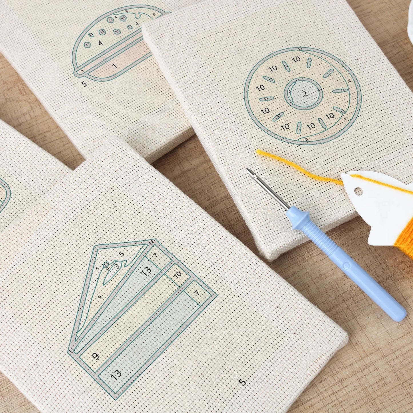 Treats | 4x Mini Punch Needle