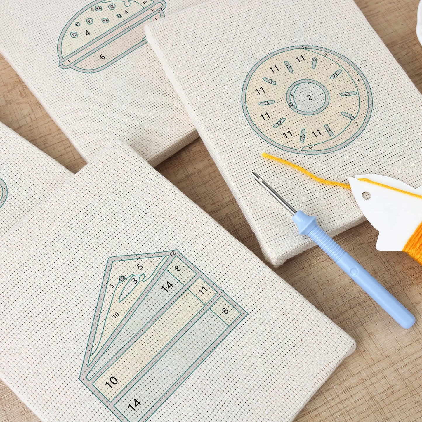 The Artisan Bakery | 4x Mini Punch Needle