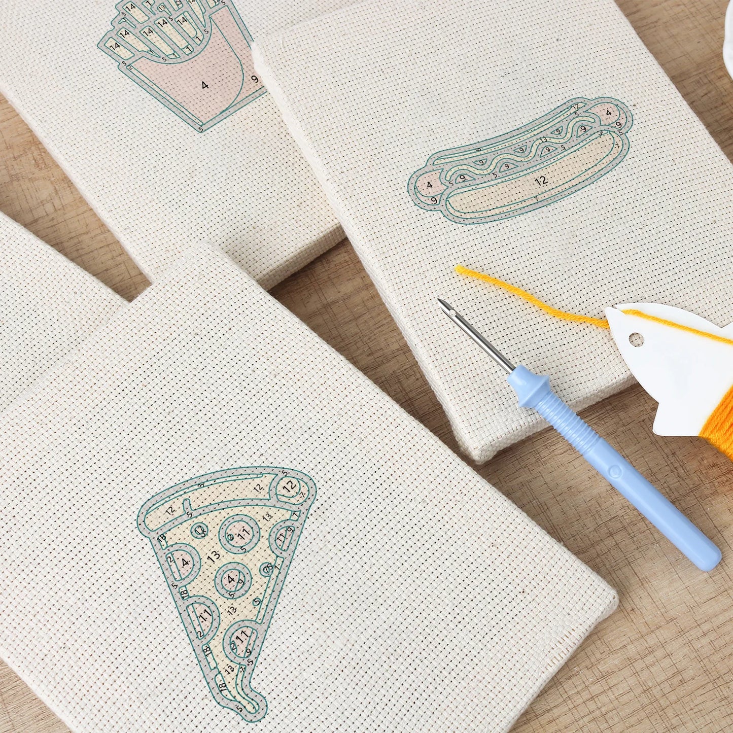 The Dinner | 4x Mini Punch Needle