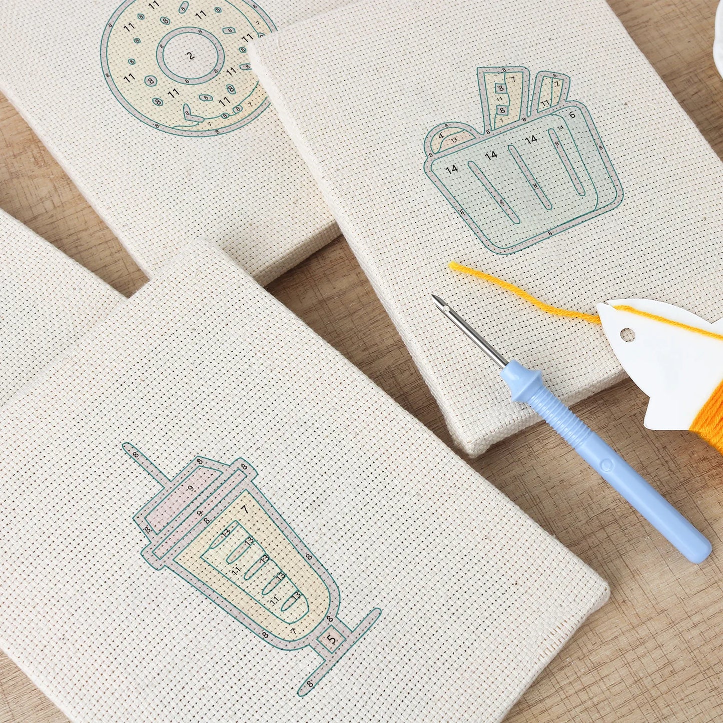 The Artisanal Pantry | 4x Mini Punch Needle