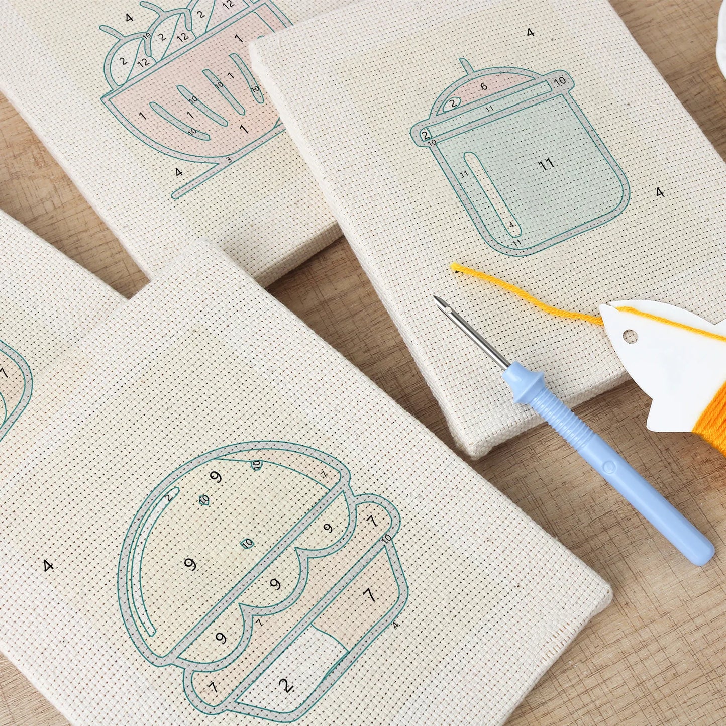 Kitchenware | 4x Mini Punch Needle