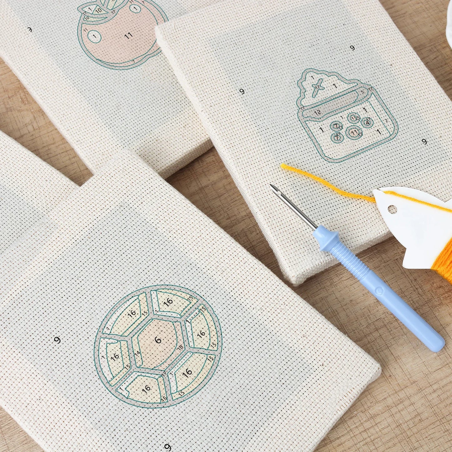The Artisan Bistro | 4x Mini Punch Needle