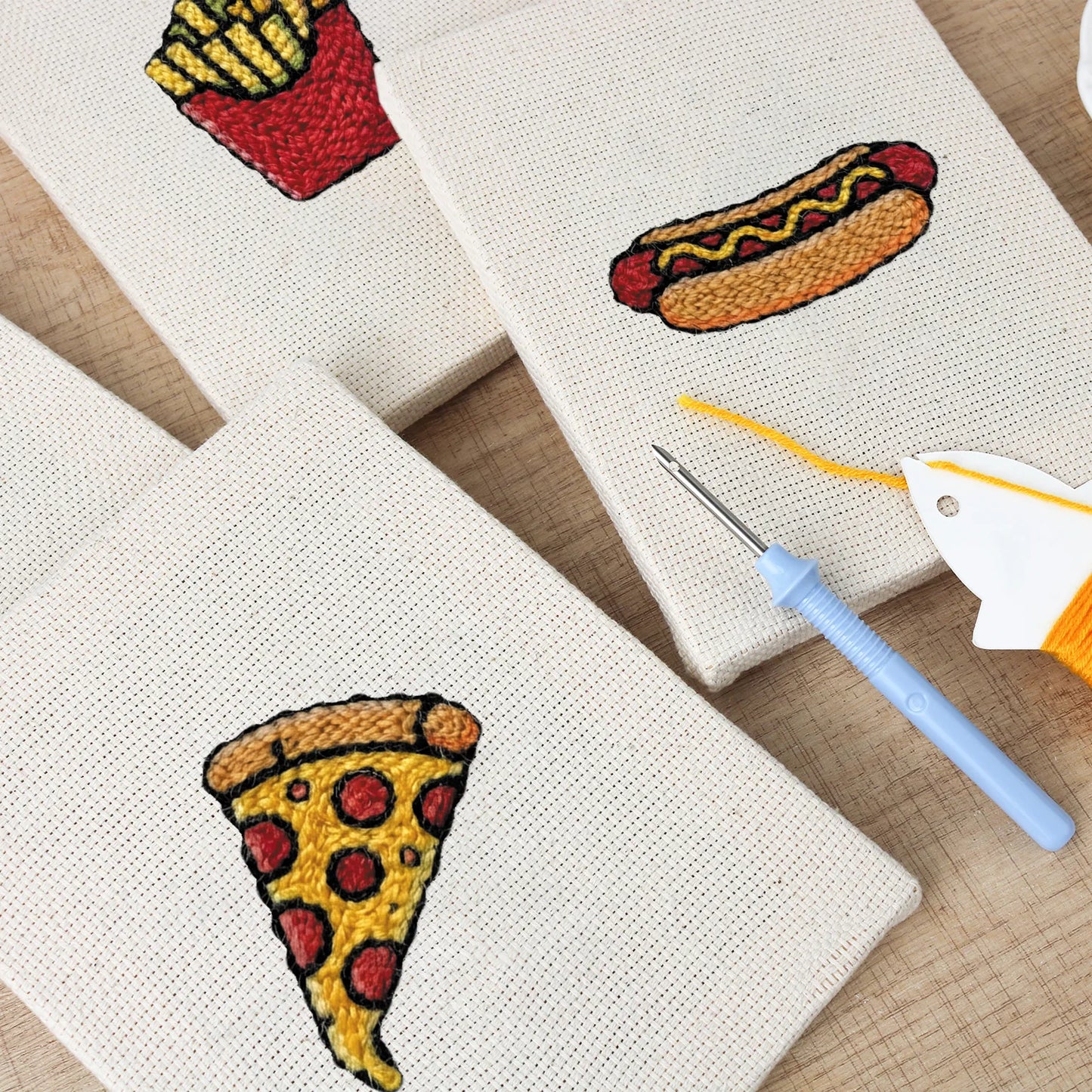 The Dinner | 4x Mini Punch Needle