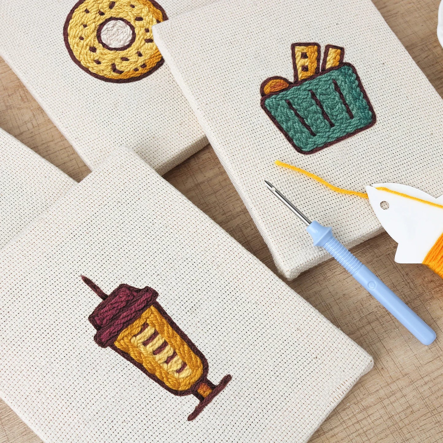 The Artisanal Pantry | 4x Mini Punch Needle