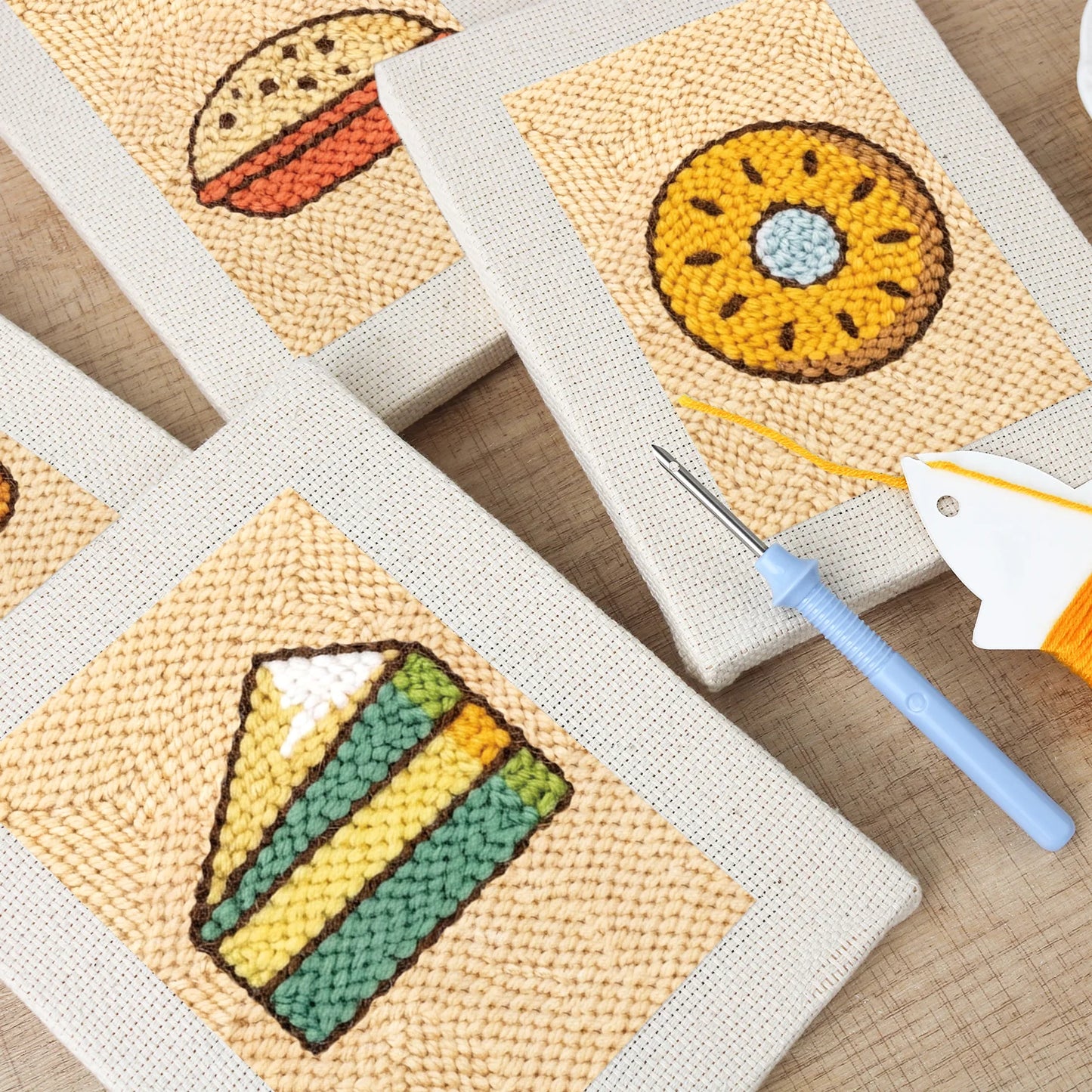 Treats | 4x Mini Punch Needle